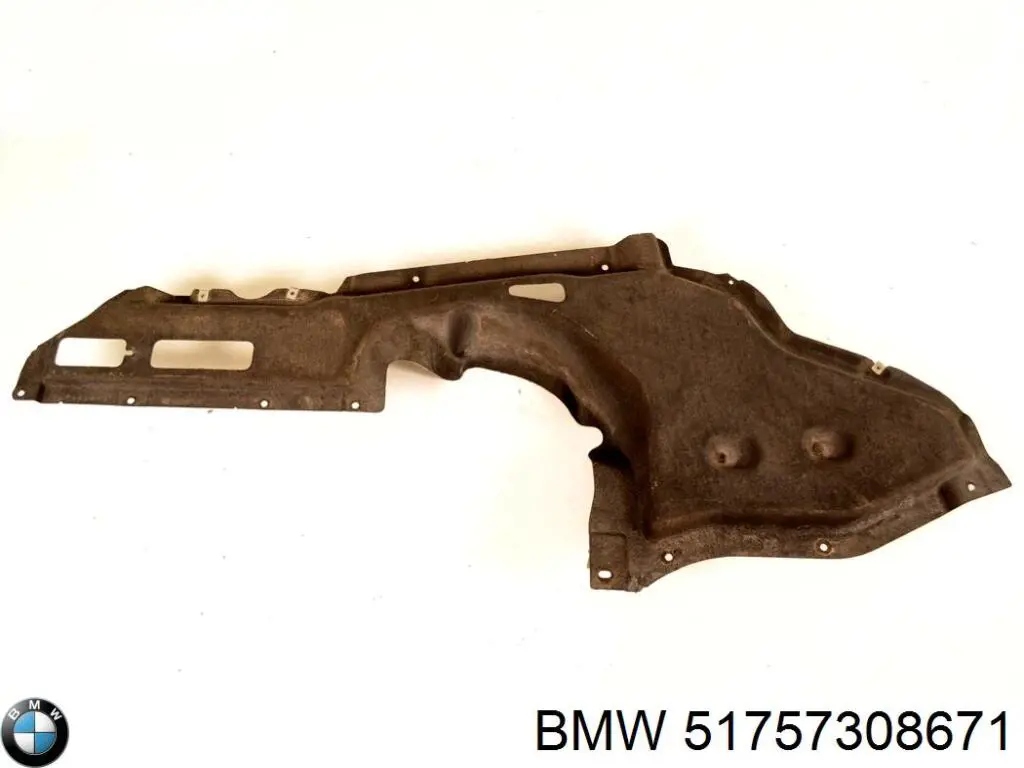 Do koszyka 51757308671 BMW Osłona podwozia lewa