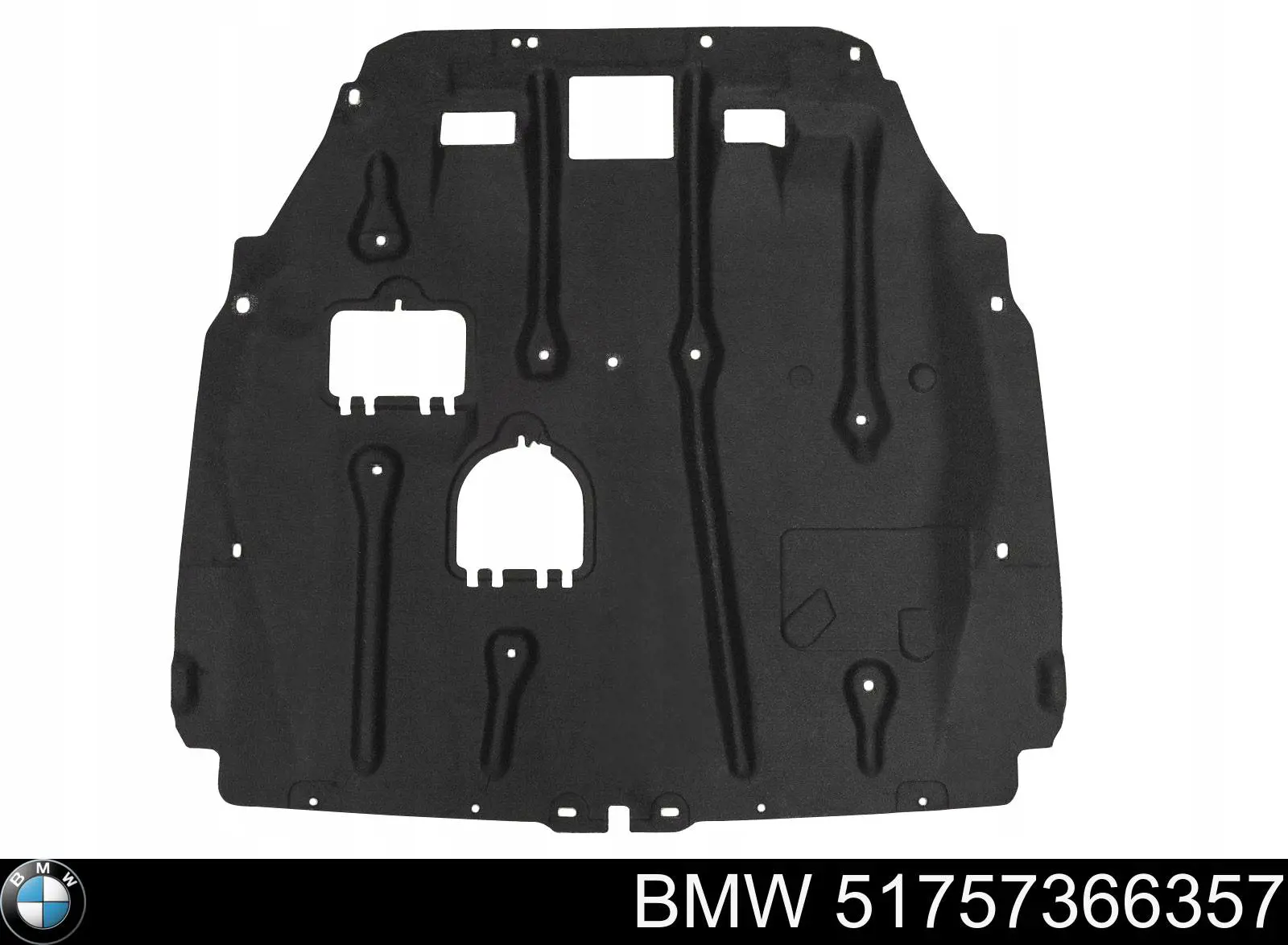 51757366357 BMW Osłona silnika, miski (przedziału silnika)