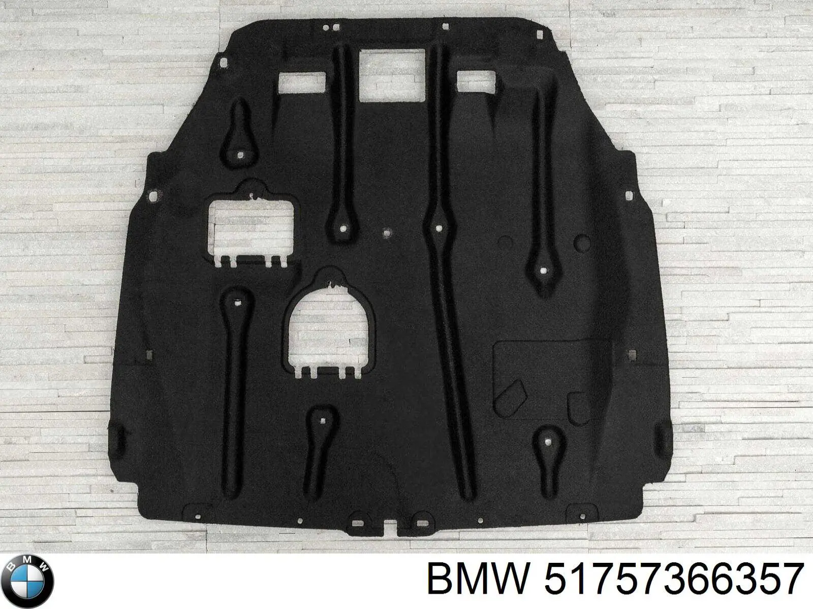Do koszyka 51757366357 BMW Osłona silnika, miski (przedziału silnika)