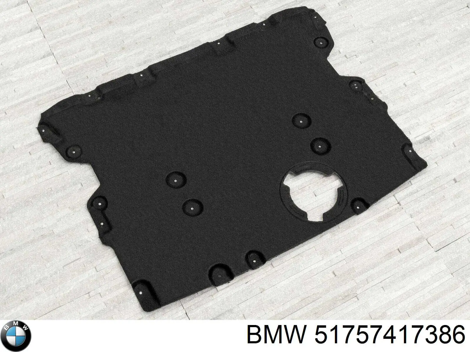 Osłona silnika, miski (przedziału silnika) BMW 51757417386 cena, od 72,94 USD