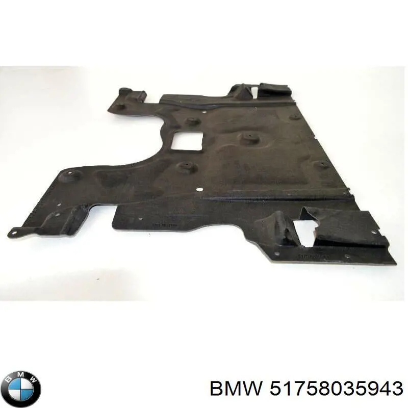 Osłona silnika, miski (przedziału silnika) BMW 51758035943 cena, od 60,96 USD