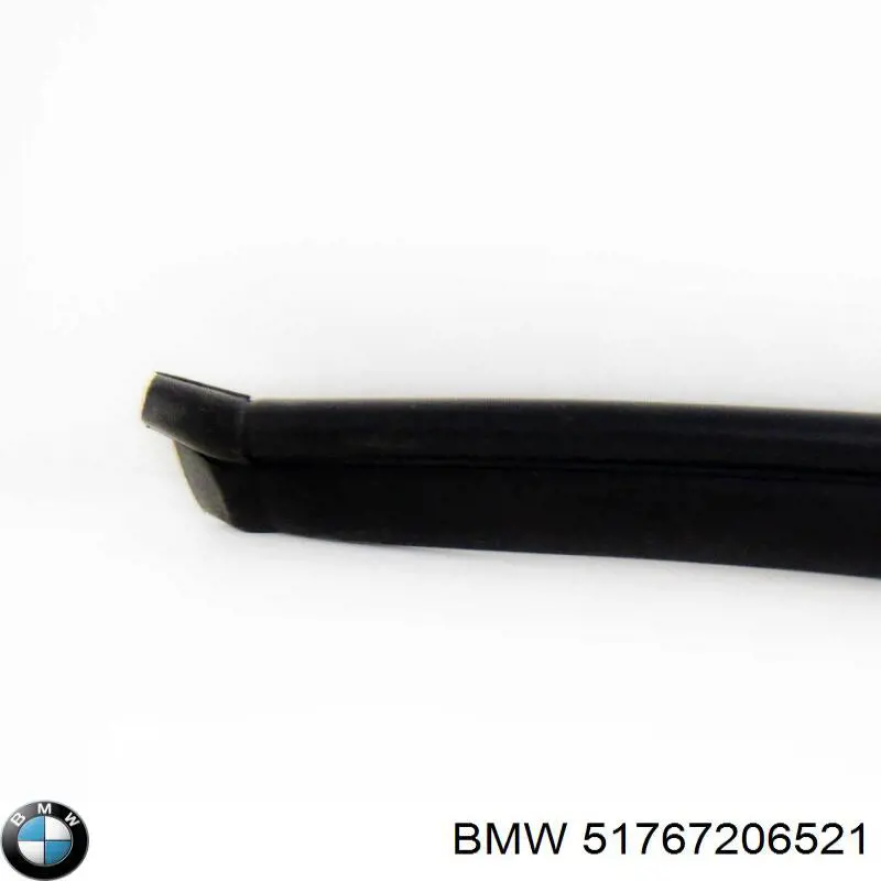 Do koszyka 51767206521 BMW Uszczelka maski