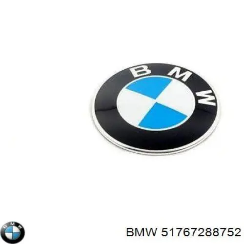 Emblemat na maskę BMW 51767288752 cena, od 17,56 USD