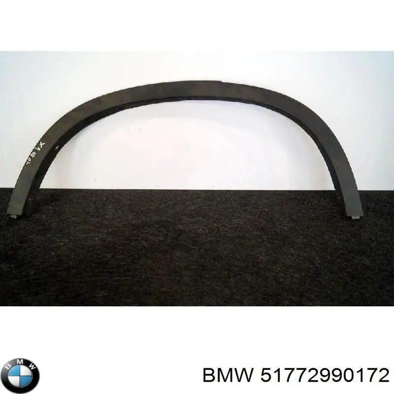 Poszerzenie (nakładka) reperaturki tylnego błotnika prawy BMW 51772990172 cena, od 68,10 USD