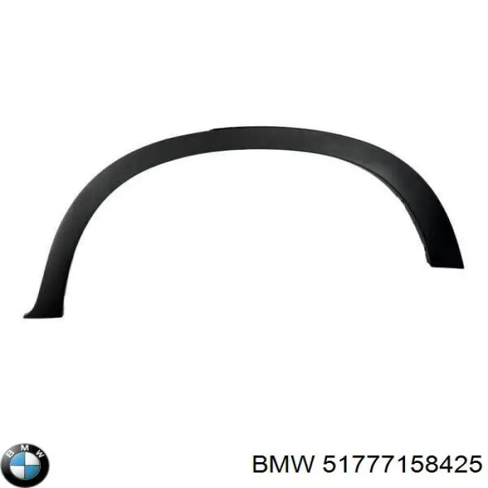 51777158425 BMW Poszerzenie (nakładka) reperaturki tylnego błotnika lewy