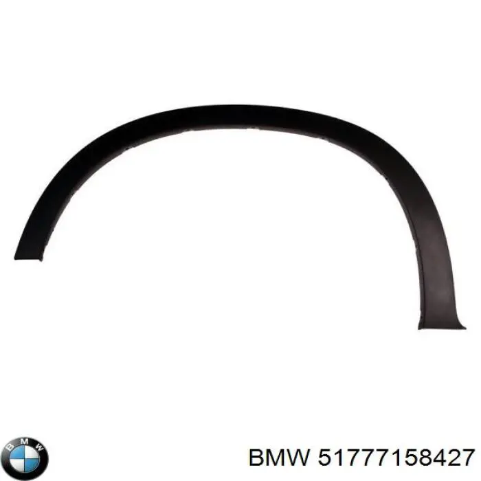 Do koszyka 51777158427 BMW Poszerzenie (nakładka) reperaturki błotnika przedniego lewy