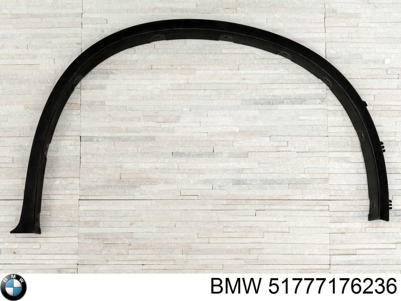 Poszerzenie (nakładka) reperaturki błotnika przedniego prawy BMW 51777176236 cena, od 63,35 USD