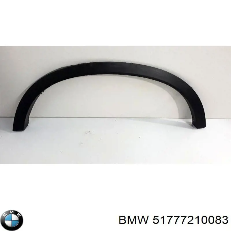Do koszyka 51777210083 BMW Poszerzenie (nakładka) reperaturki tylnego błotnika lewy