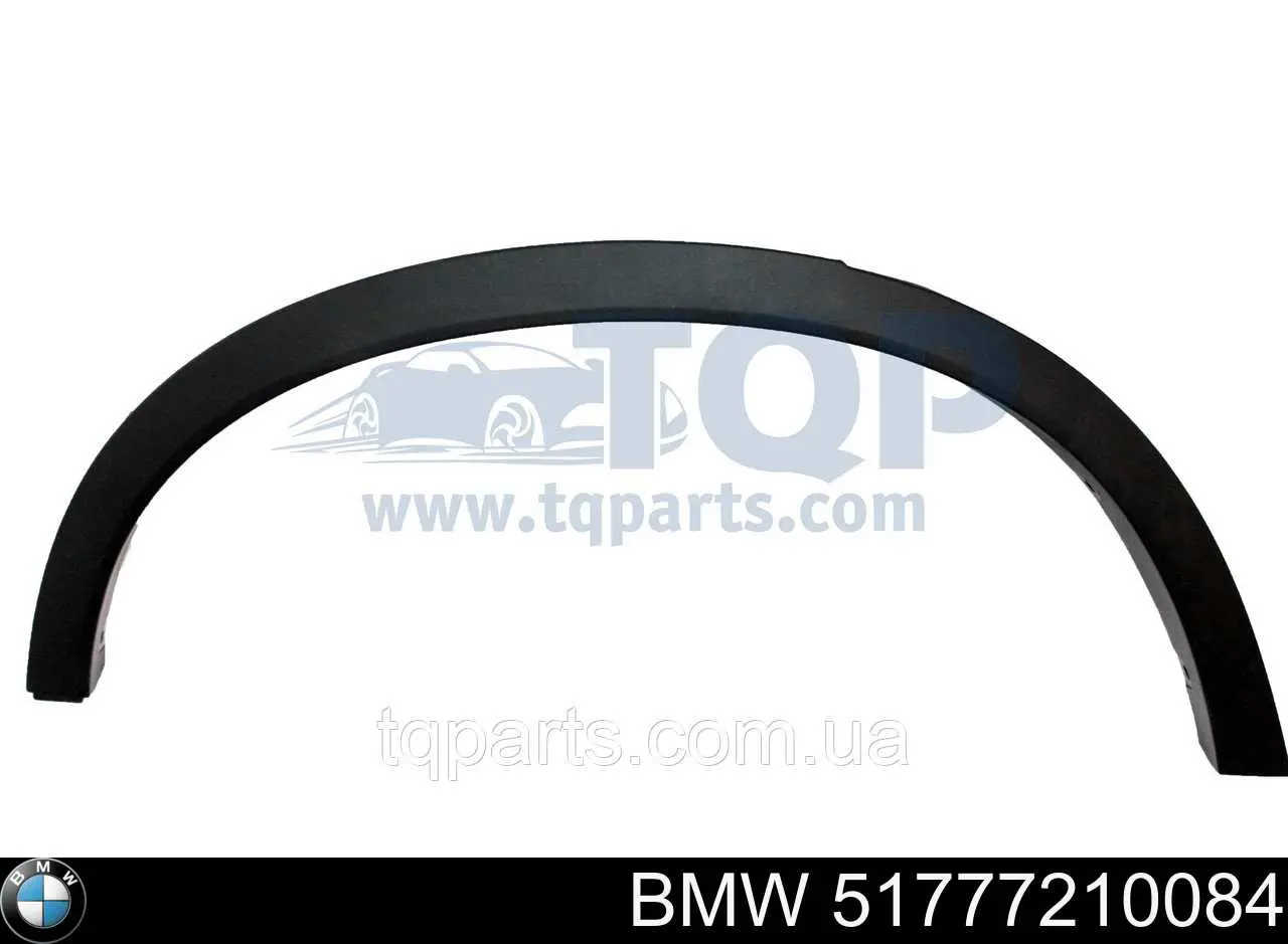 51777210084 BMW Poszerzenie (nakładka) reperaturki tylnego błotnika prawy