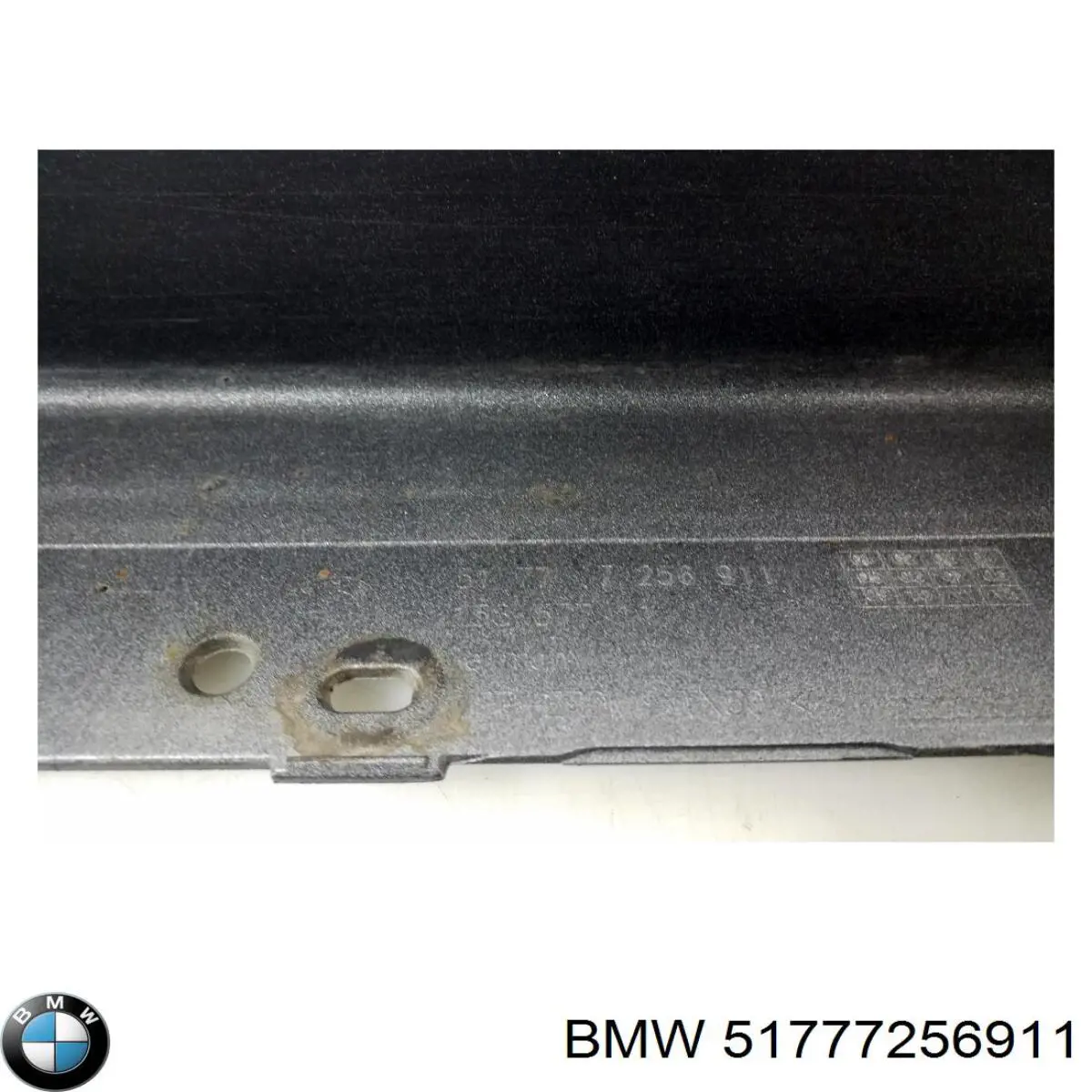 Nakładka (listwa ochronna) na próg zewnętrzna lewa BMW 51777256911 cena, od 115,77 USD