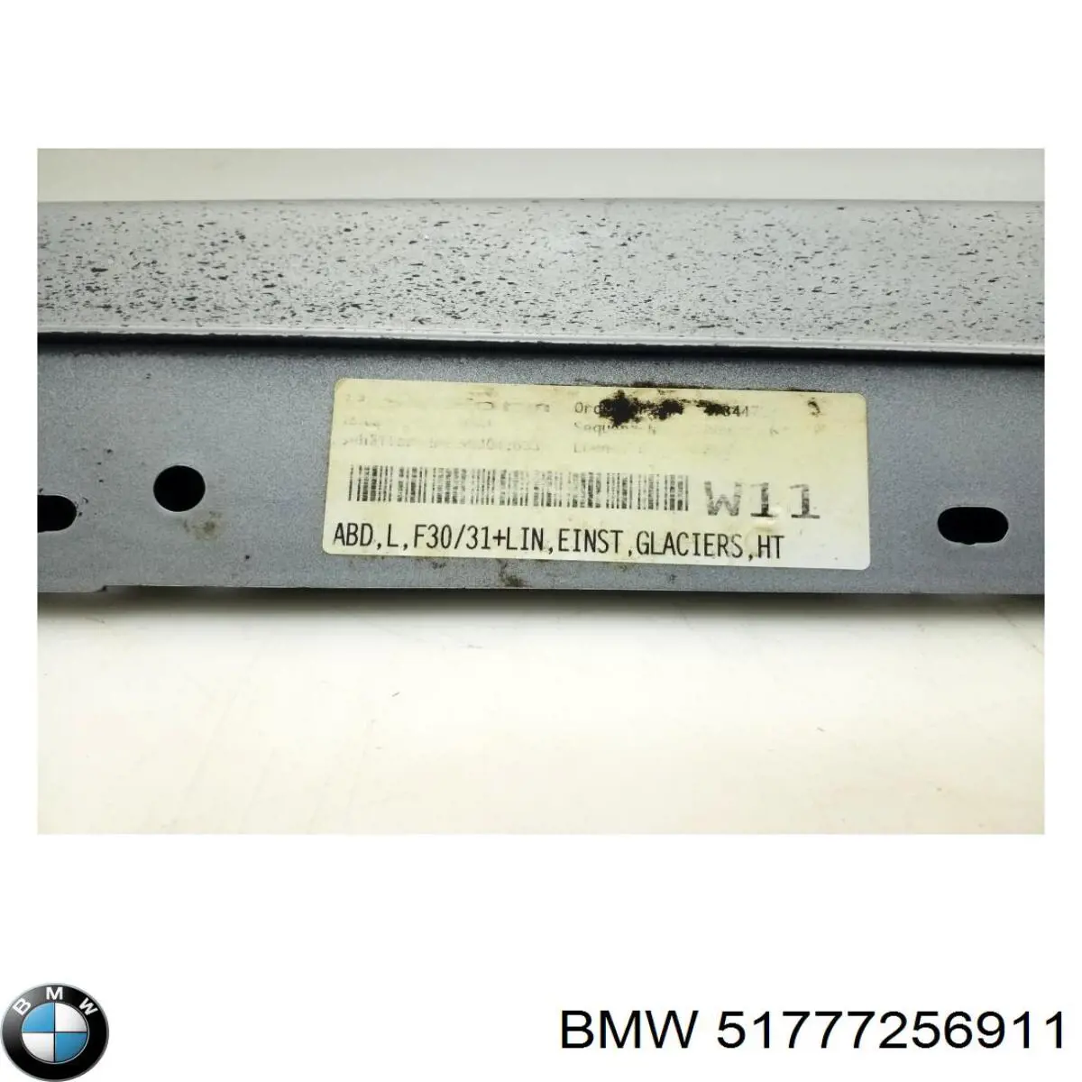 51777256911 BMW Nakładka (listwa ochronna) na próg zewnętrzna lewa