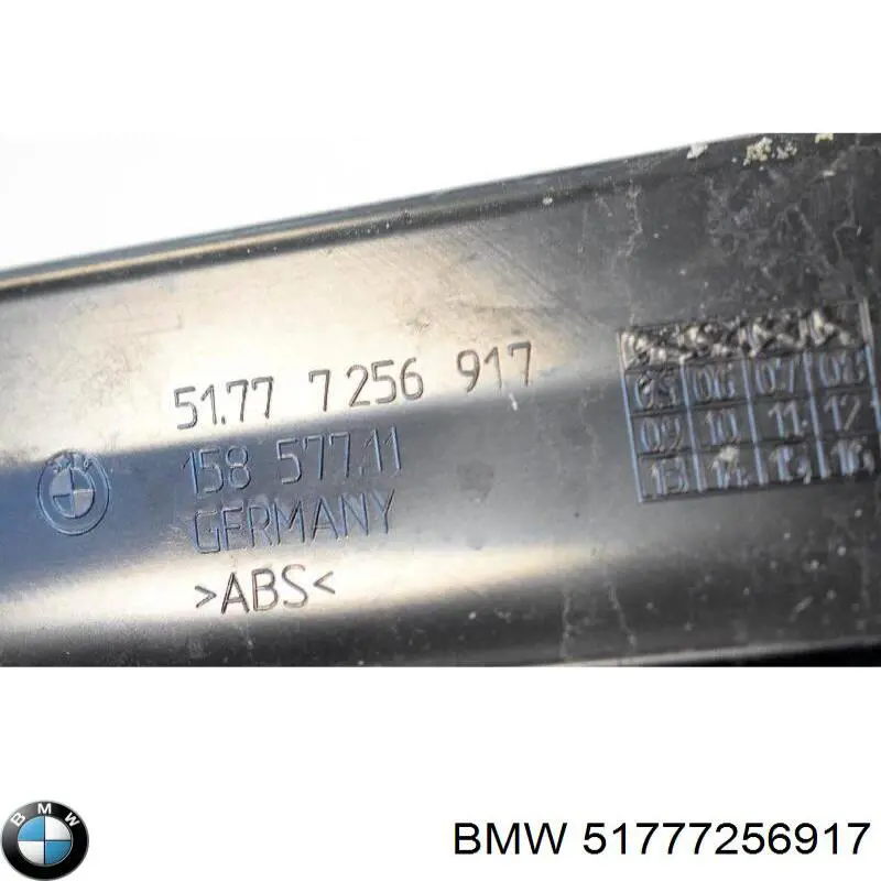 Wspornik progu (mocowanie) BMW 51777256917 cena, od 35,23 USD