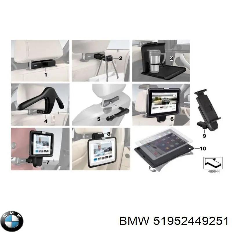  BMW 51952449251 cena, od 126,00 USD