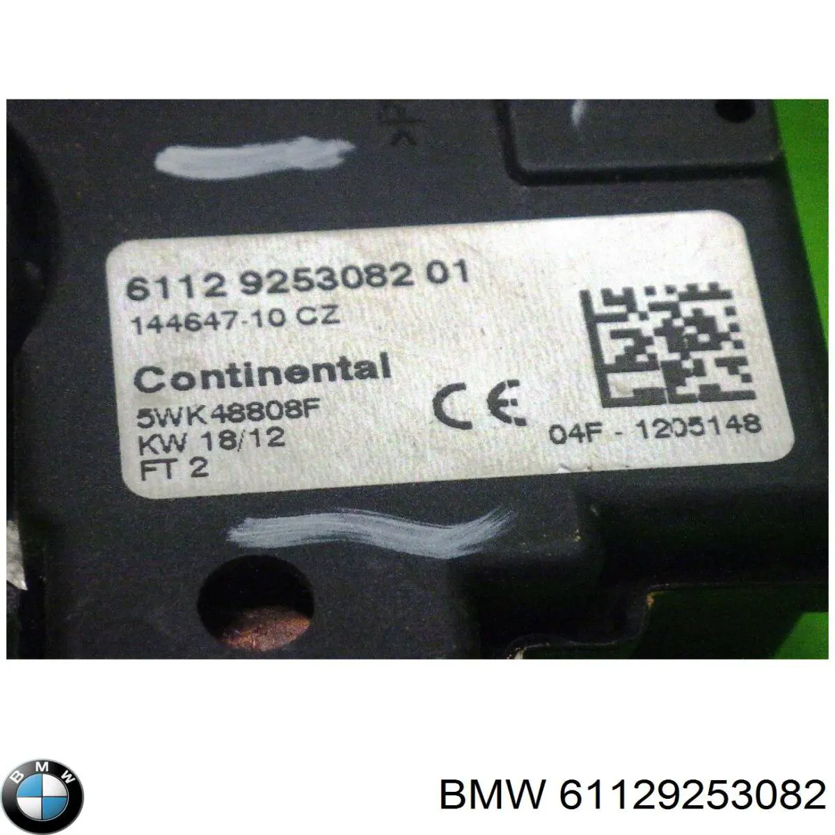 Do koszyka 61129253082 BMW Przewód masowy akumulatora