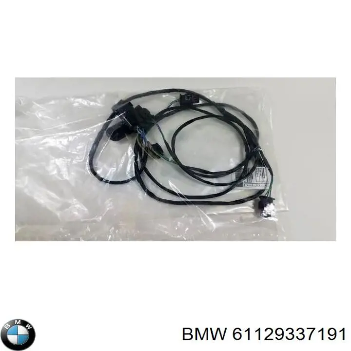 61129337191 BMW Przewód czujnika parkowania zderzaka przedniego