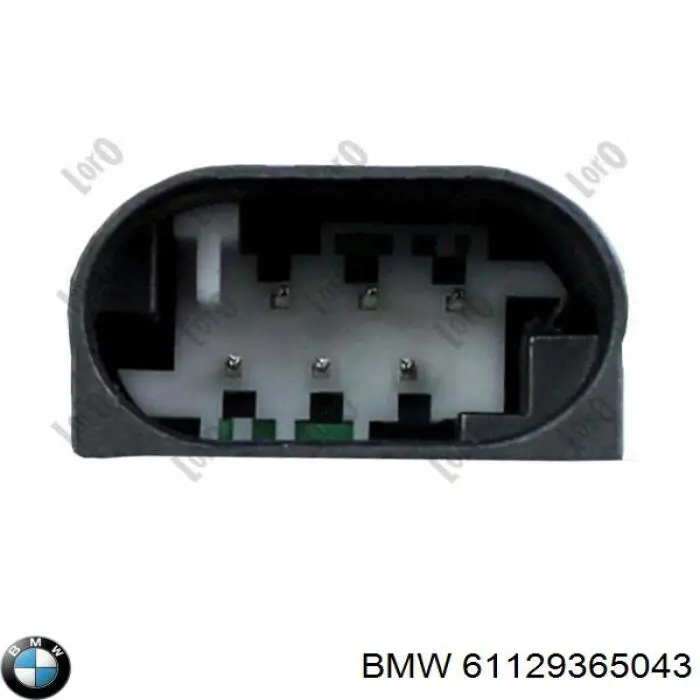 Do koszyka 61129365043 BMW Przewód czujnika parkowania zderzaka przedniego