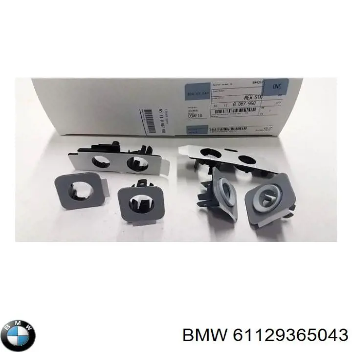 61129365043 BMW Przewód czujnika parkowania zderzaka przedniego