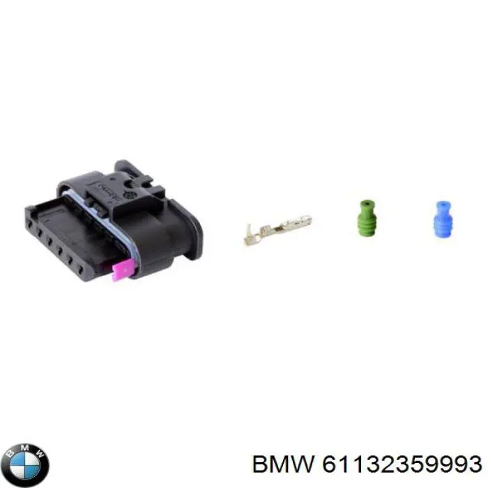 61132359993 BMW Przednia lampa przeciwmgielna tylna prawa