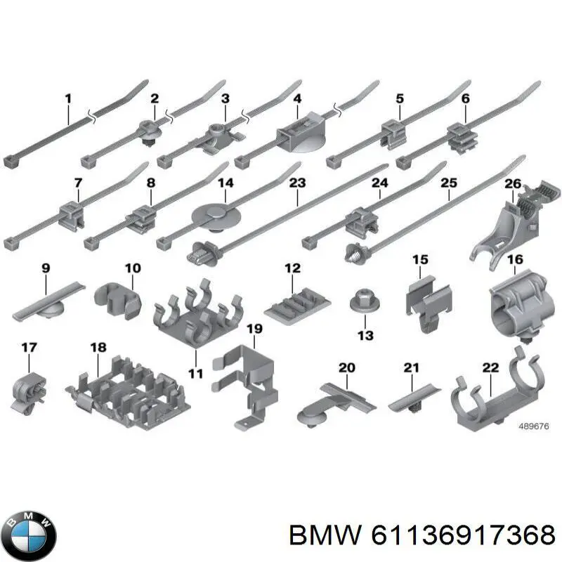 61136917368 BMW sprężarka klimatyzacji