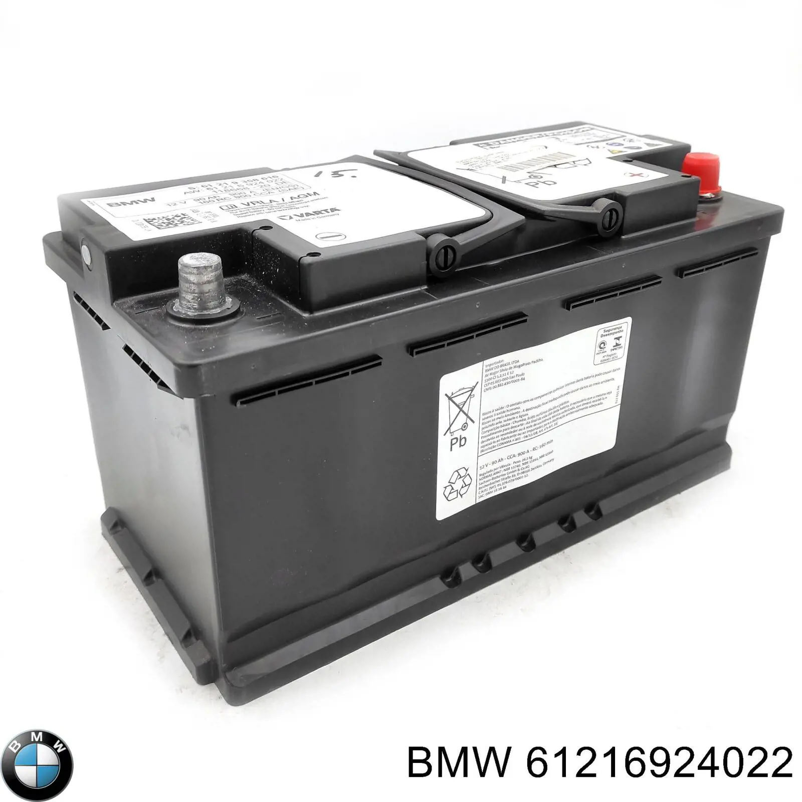 Bateria (akumulator) BMW 61216924022 cena, od 27,53 USD
