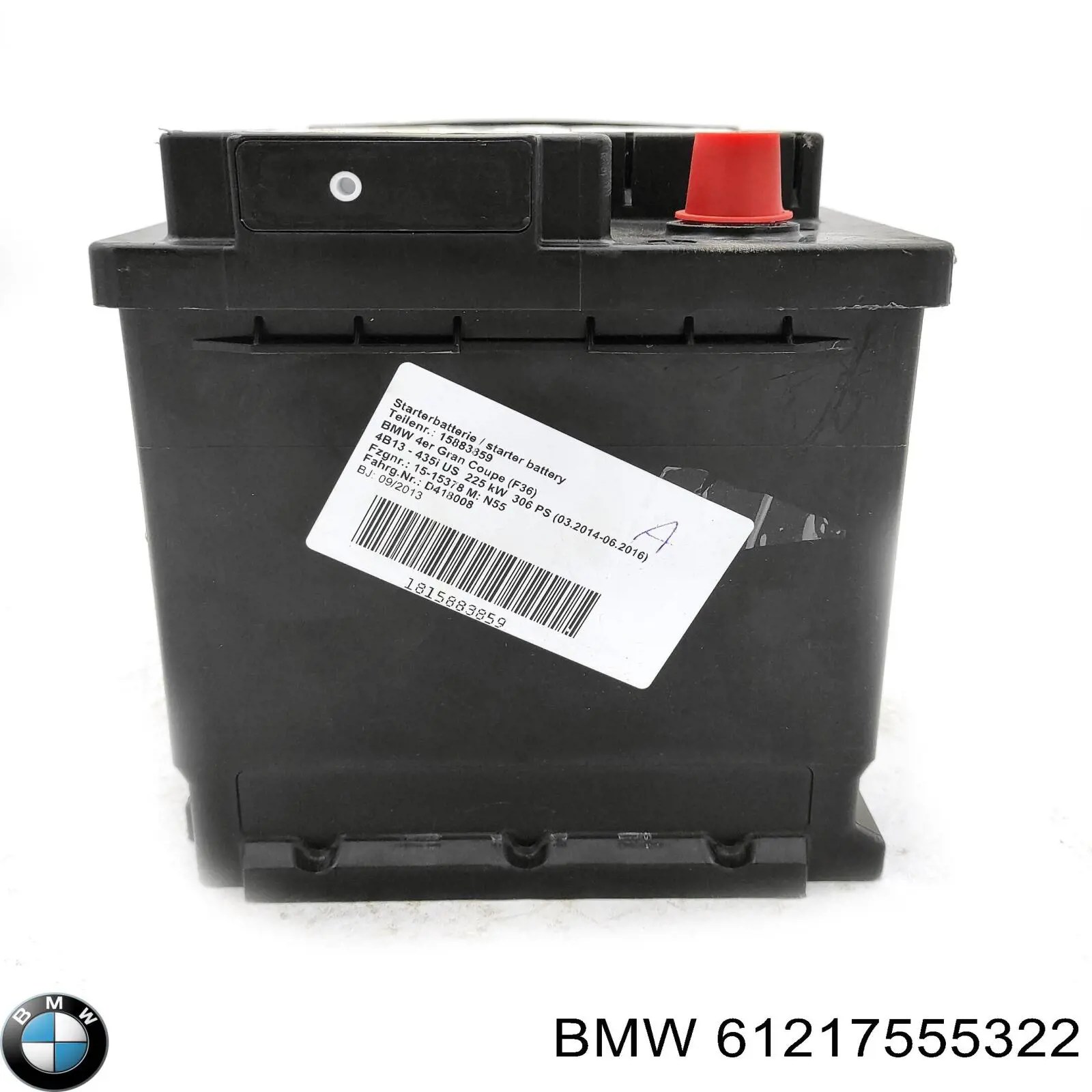 Bateria (akumulator) 61217555322 BMW