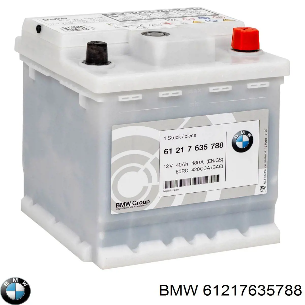 Bateria (akumulator) BMW 61217635788 cena, od 103,56 USD
