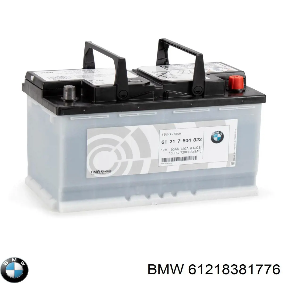 Bateria (akumulator) 61218381776 BMW