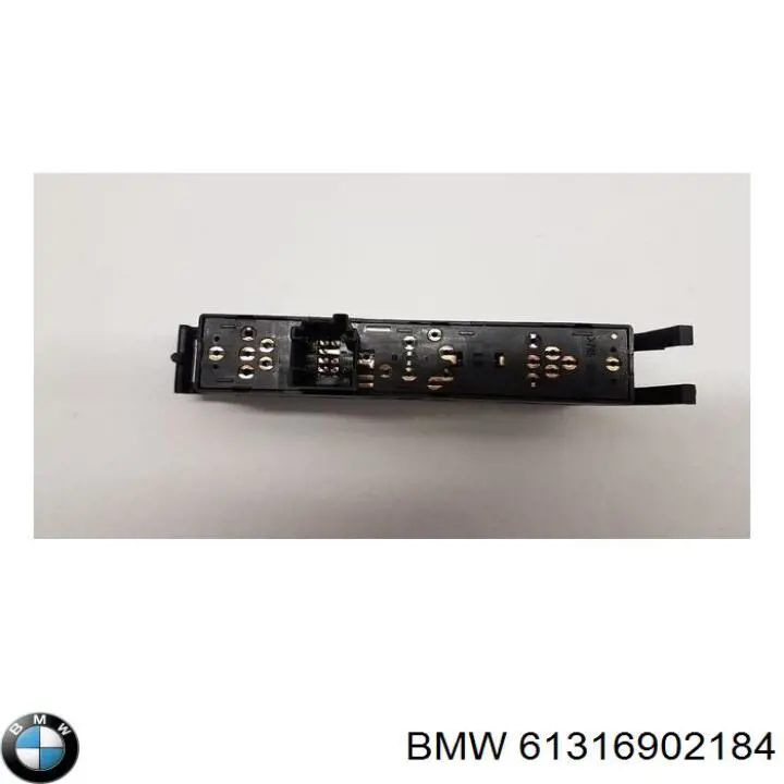 Panel przyciskowy sterowania podnośnikiem szyby przedni lewy BMW 61316902184 cena, od 44,27 USD