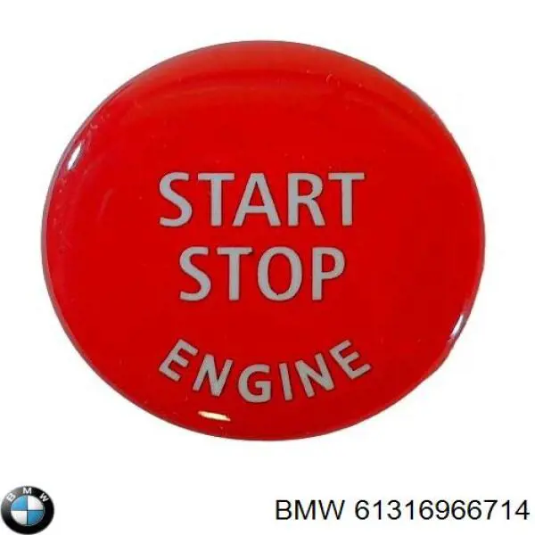 Do koszyka 61316966714 BMW Przycisk uruchamiania silnika