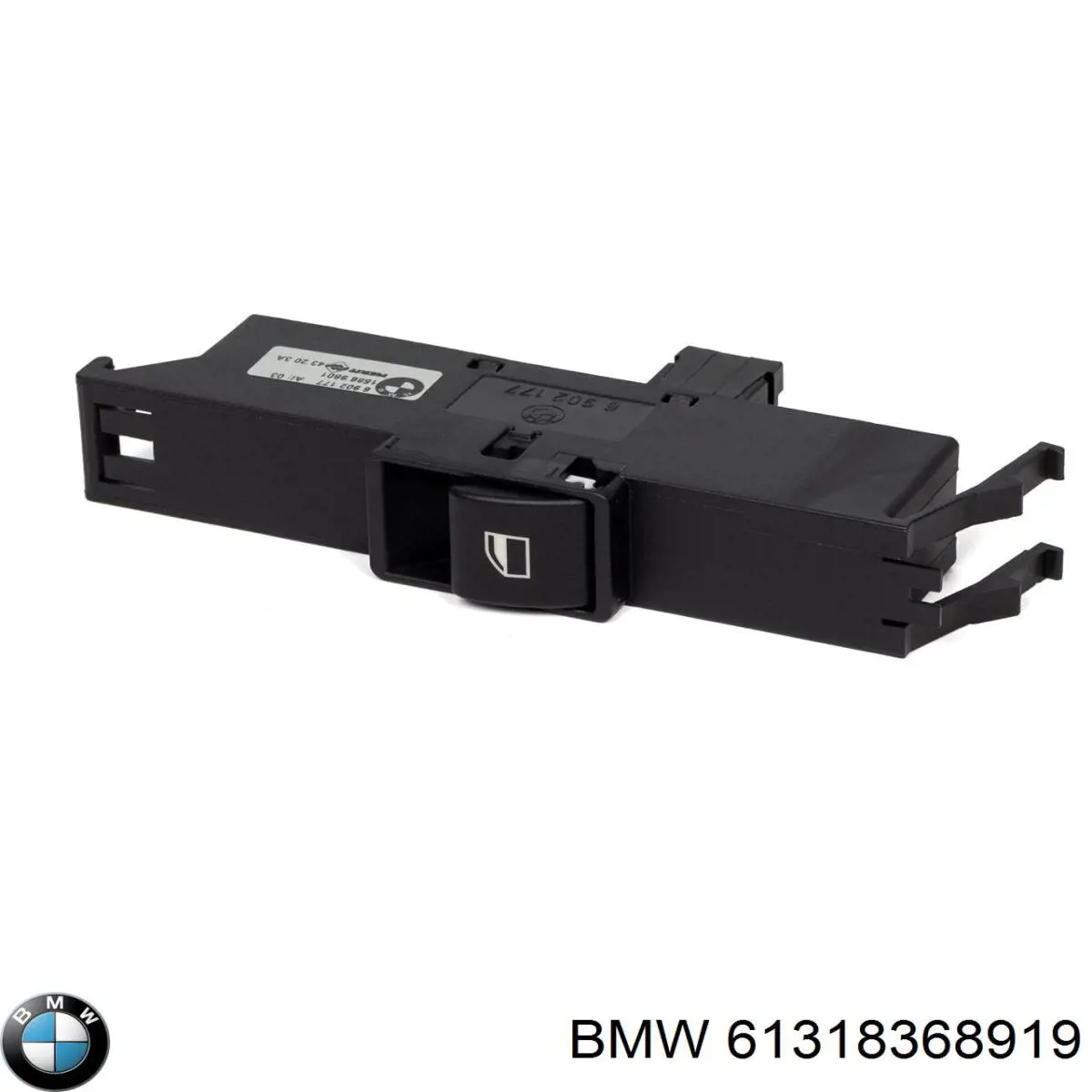 Włącznik przyciskowy podnośnika szyby przedni lewy BMW 61318368919 cena, od 44,69 USD
