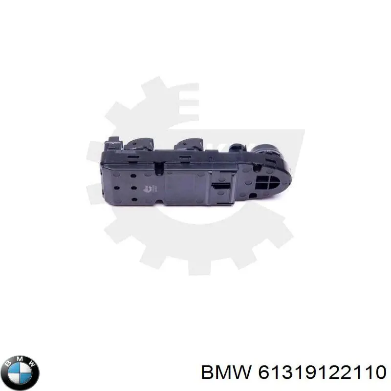Do koszyka 61319122110 BMW Panel przyciskowy sterowania podnośnikiem szyby przedni lewy