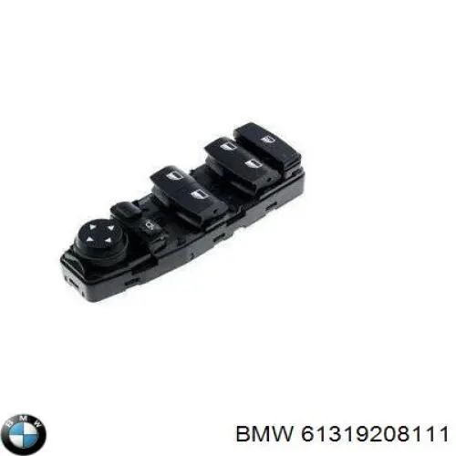 Panel przyciskowy sterowania podnośnikiem szyby przedni lewy BMW 61319208111 cena, od 74,87 USD