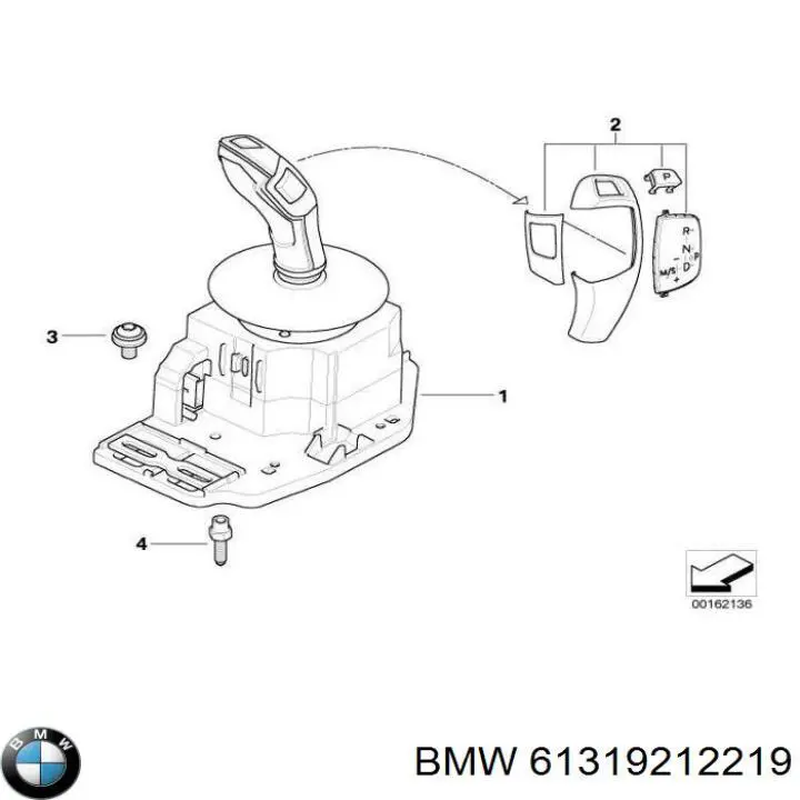 Mechanizm zmiany biegów (cięgno) BMW 5 sedana (E60) (2003 - 2009) cena, od 508,07 USD