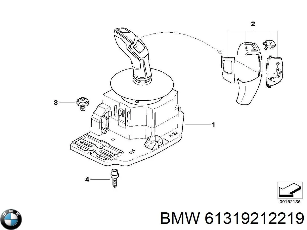 Mechanizm zmiany biegów (cięgno) do BMW 5  E60