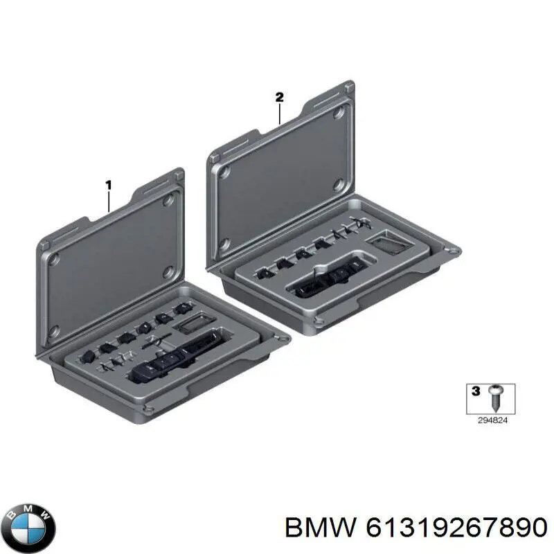 61319267890 BMW Sterownik świateł reflektorów
