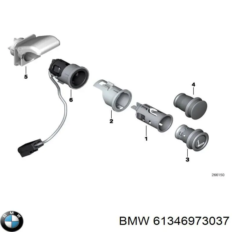 Gniazdo zapalniczki do BMW X4 (G02, F98)