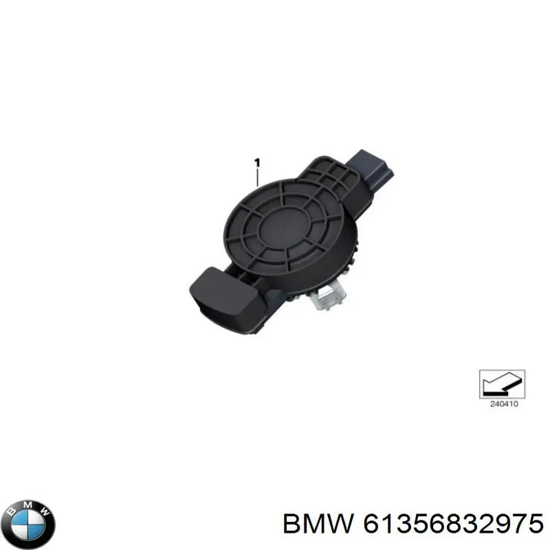 Do koszyka 61355A70A02 BMW Czujnik deszczu