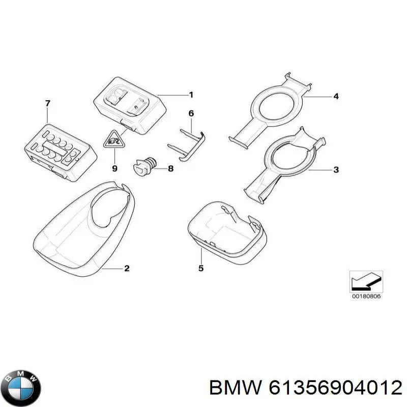 Szyba przednia BMW 61356904012 cena, od 52,78 USD