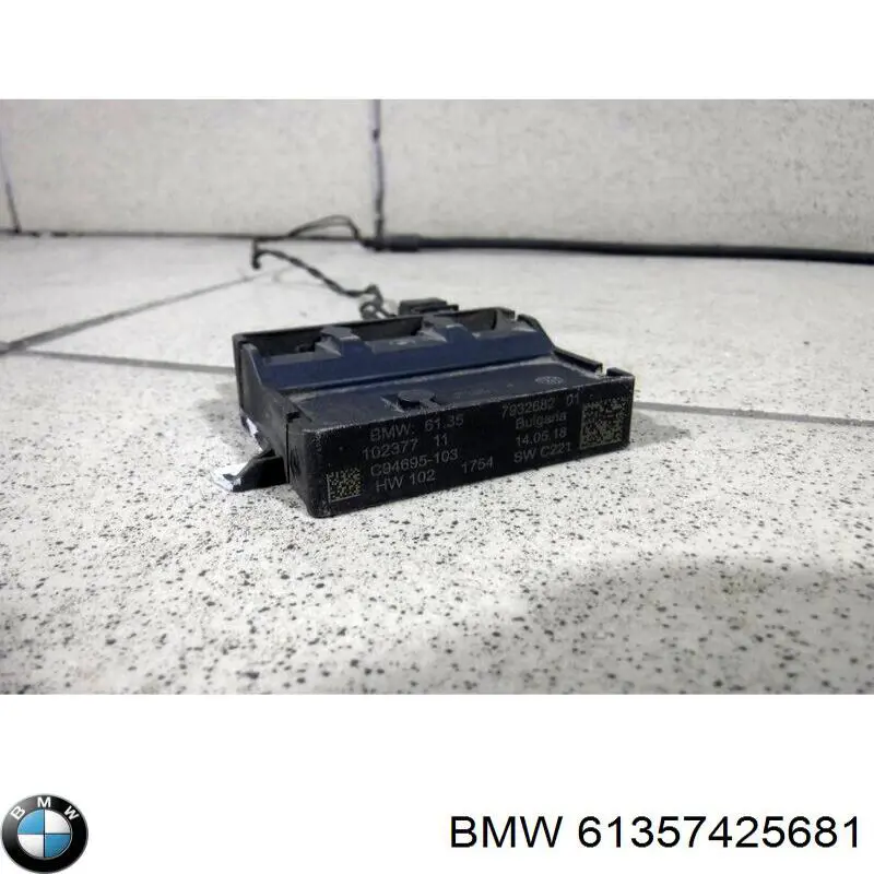 Sterownik klapy bagażnika (3/5 drzwi tylnych) BMW 61357458420 cena, od 117,48 USD