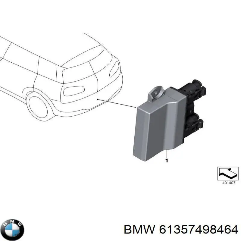  BMW 61357498464 cena, od 81,72 USD