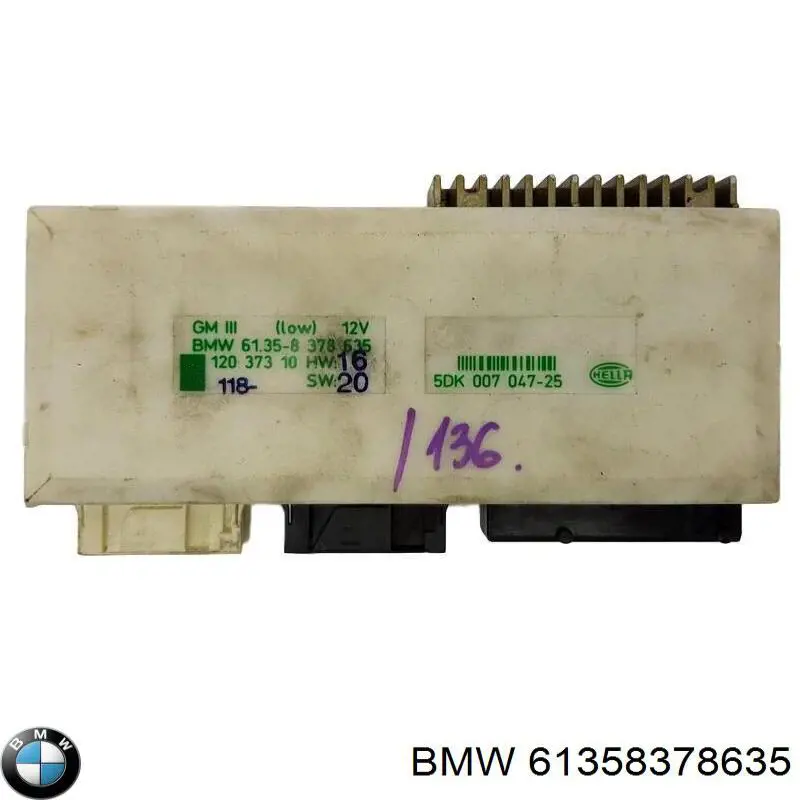 Sterownik trybów ogrzewania/klimatyzacji do BMW 5  E39