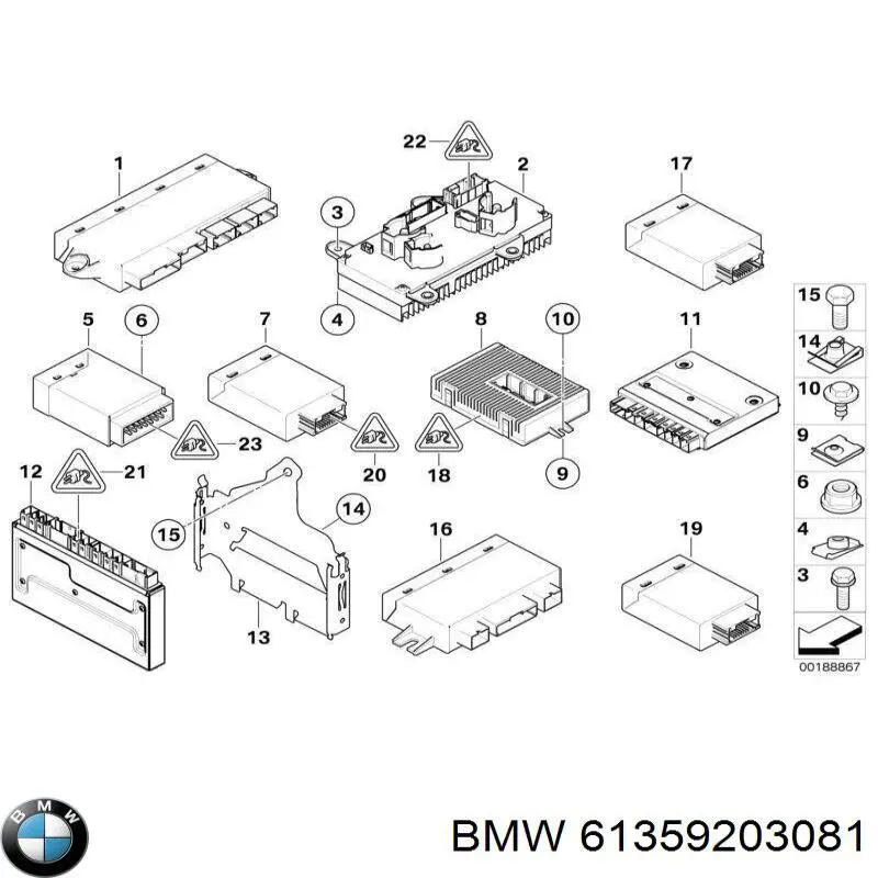 Sterownik kontroli sprawności reflektorów BMW 9192641 cena, od 86,83 USD