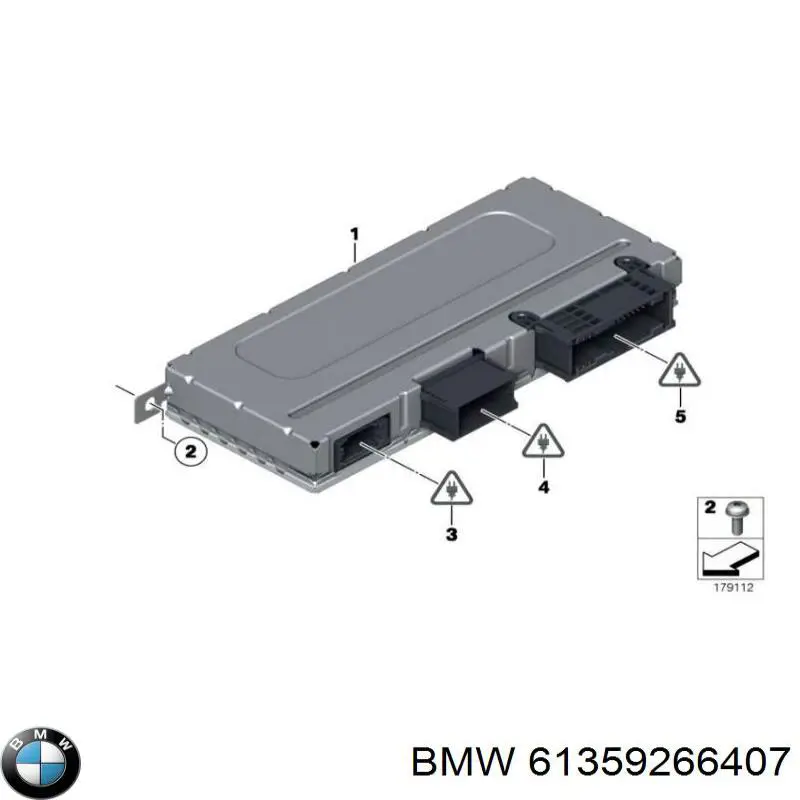 Do koszyka 61359291451 BMW Blok komfortu