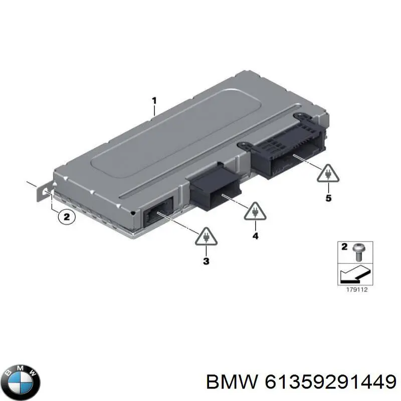 Sterownik instalacji elektrycznej wnętrza do BMW 5 (F10)