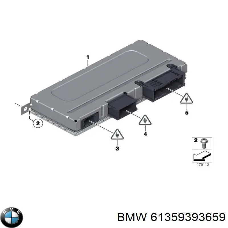 Sterownik instalacji elektrycznej wnętrza BMW 61359393659 cena, od 93,33 USD