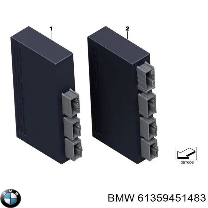 61359451483 BMW Sterownik klapy bagażnika (3/5 drzwi tylnych)