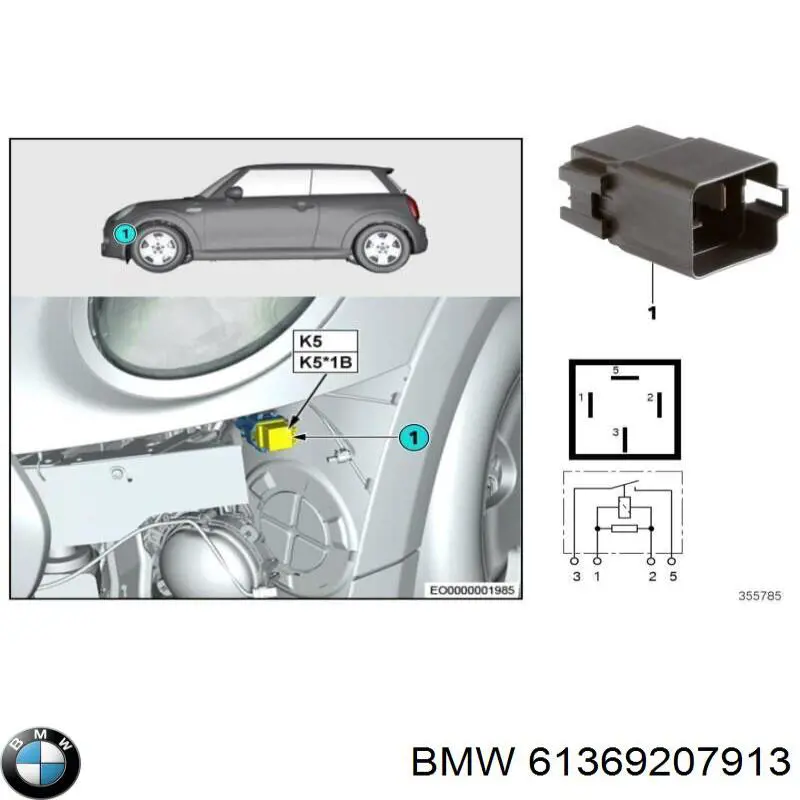  BMW 61369207913 cena, od 35,61 USD