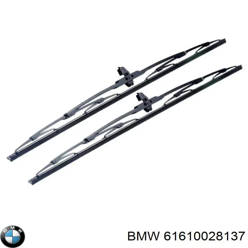 Pióro wycieraczki szyby przedniej, zestaw (2 szt.) 61610028137 BMW