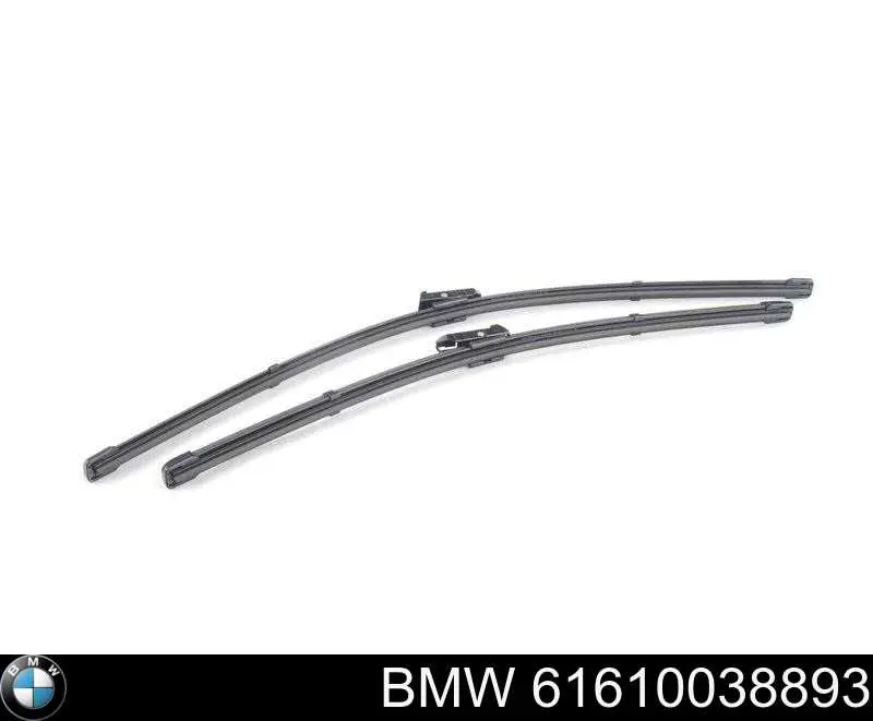 61610038893 BMW Pióro wycieraczki szyby przedniej, zestaw (2 szt.)