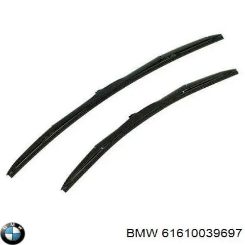 Do koszyka 61610039697 BMW Pióro wycieraczki szyby przedniej, zestaw (2 szt.)
